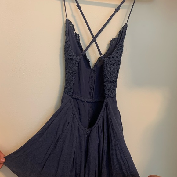 Lulus lace top romper - Picture 2 of 3